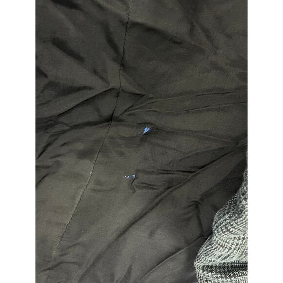 Isabel Marant Étoile Women’s 34 US 2 Plaid Linen Blend Puffer Coat Winter Jacket - Picture 8 of 12